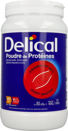 produit Delical Poudre De Proteines Pot 500g