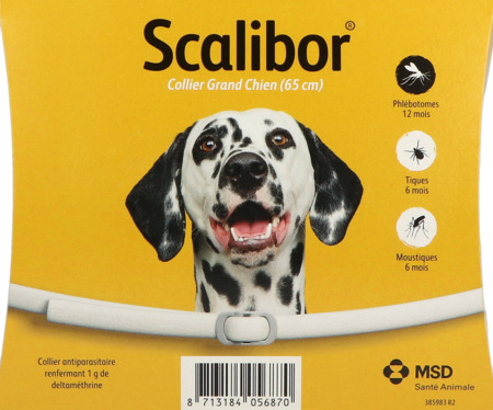 vignette SCALIBOR COLL CHIEN GD     1 V