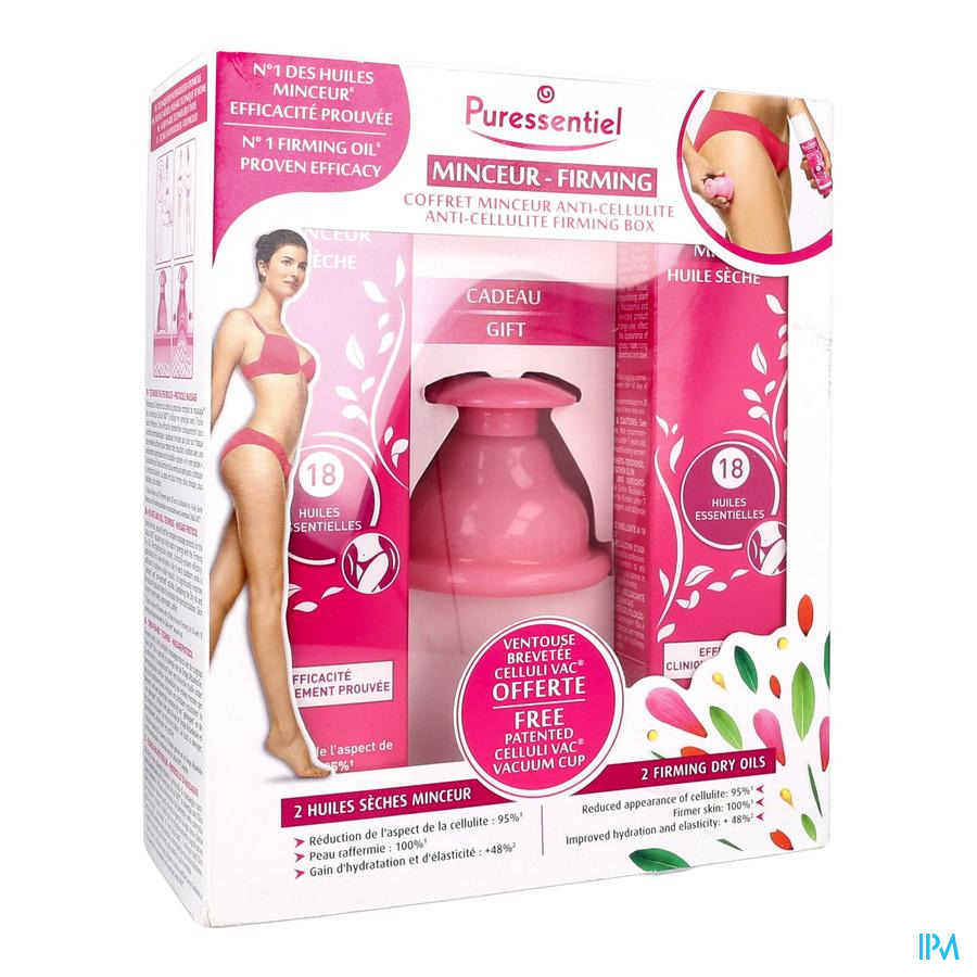 vignette Puressentiel Minceur Huile Seche 100ml X2 + Vento