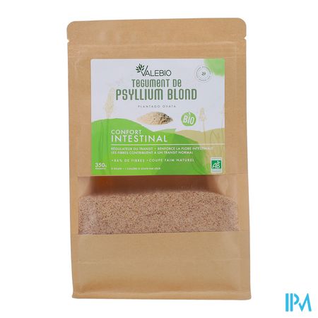 vignette Valebio Super Aliments En Poudre Psyllium Blond Bio 350g
