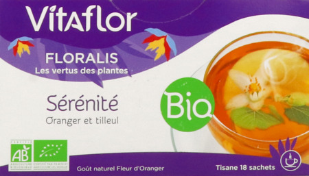 produit VITAFLOR BIO TIS SERENITE SACH 18