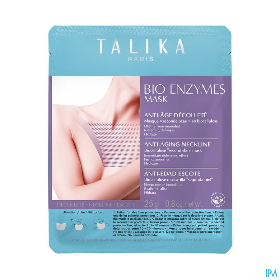 vignette TALIKA BIO ENZYMES MASK DECOLLETE 25G