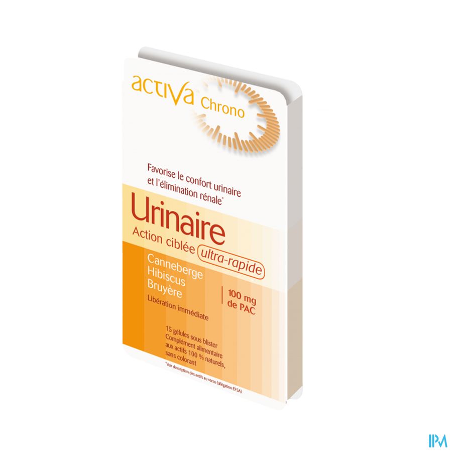 produit ACTIVA CHRONO URINAIRE GELU15