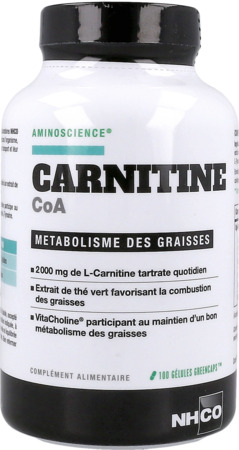 vignette Nhco Carnitine Coa Metabolisme Des Graisses Gelule 100