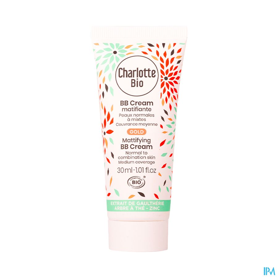 produit CHARLOTTE BIO BB CR MATIFIA GOLD PXM 30ML