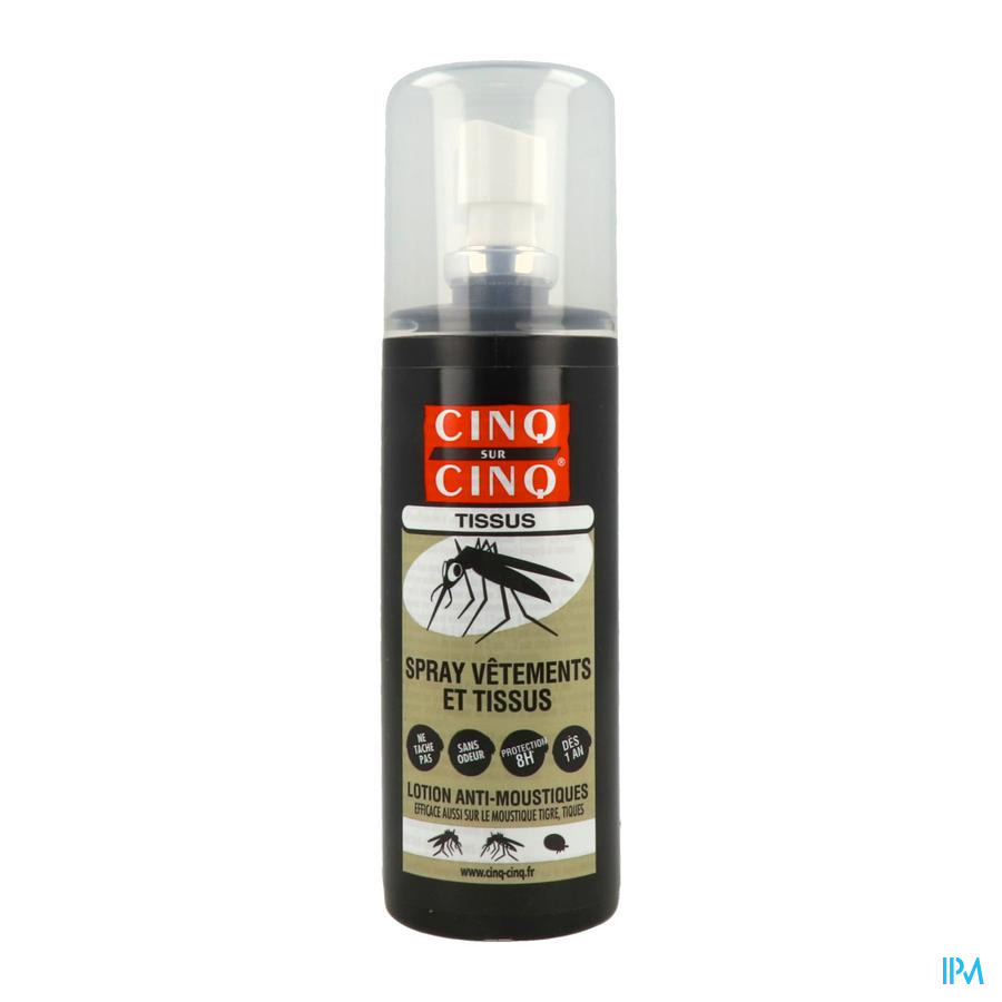 vignette CINQ/CINQ VETEMENT SPR 100ML