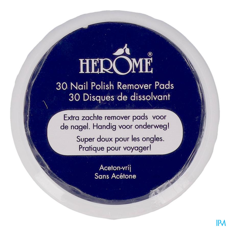 vignette Herome Disque Dissolvant Soignant Sans Acetone 30