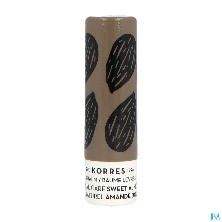 produit Korres Stick Levres Soin Huile Amande Douce 5ml
