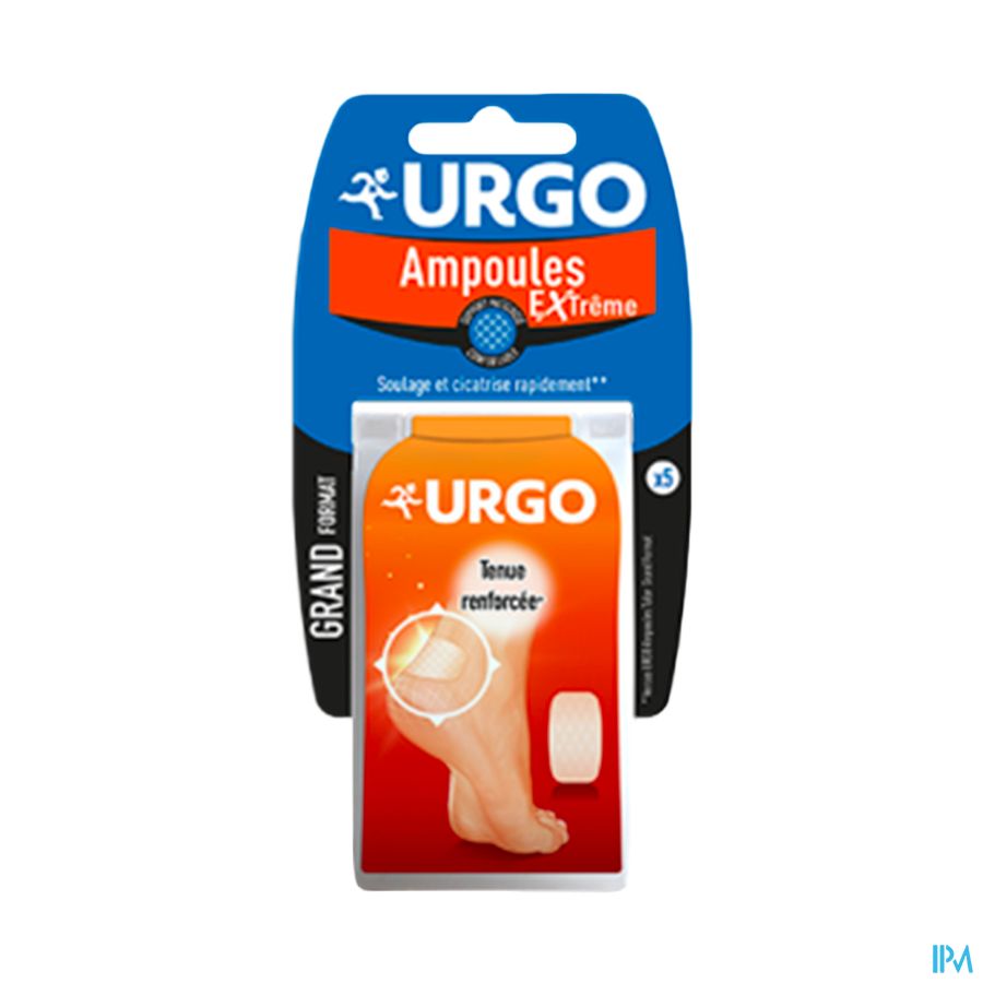 vignette Urgo Extreme Pansement Adhesif Ampoule X5 + 1gratuit