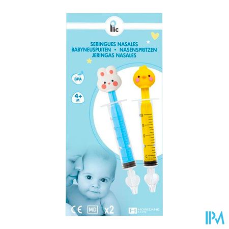 vignette Plic Care Seringue Nasale Lapin Poussin Reutilisable X2