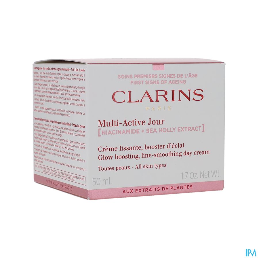 vignette CLARINS MULTI-ACTIV J CR LISSANT 50ML