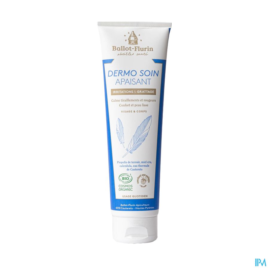 produit BALLOT FLUR DERMO SOIN APAISANT 150ML