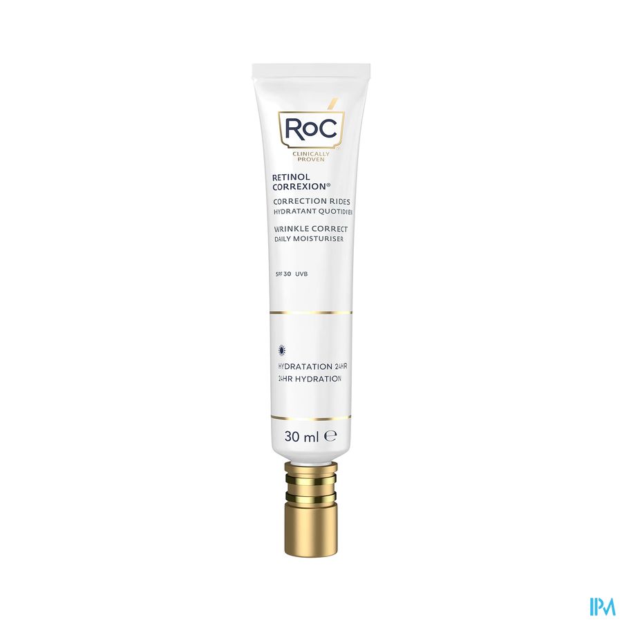 produit Roc Correction Rides Hydratant Quotidien Spf30 30ml