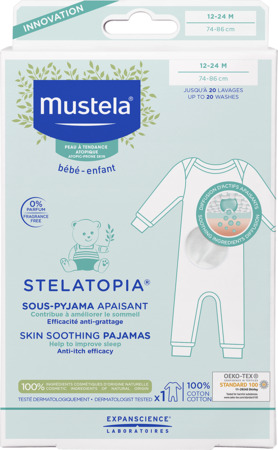 produit Mustela Bebe Sous Pyjama Apaisant 12/24m