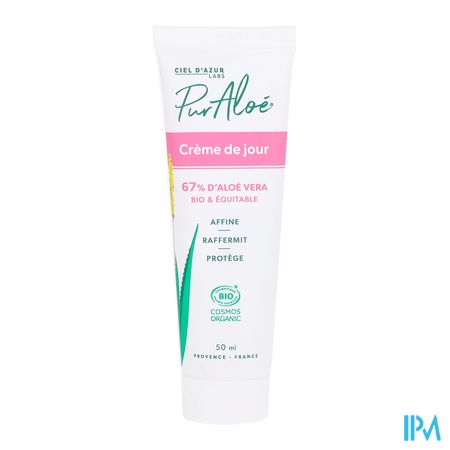 produit PUR ALOE CREME VISAGE 30% 50ML