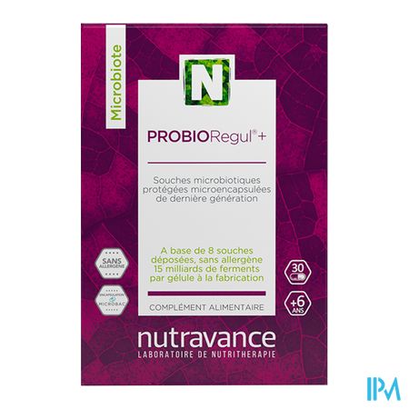 vignette Nutravance Probioregul+ Gelule 30