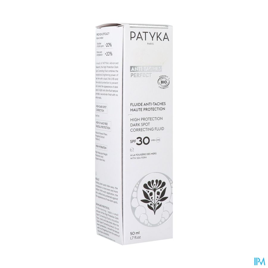 vignette Patyka Fluide Antitaches Spf30 50ml
