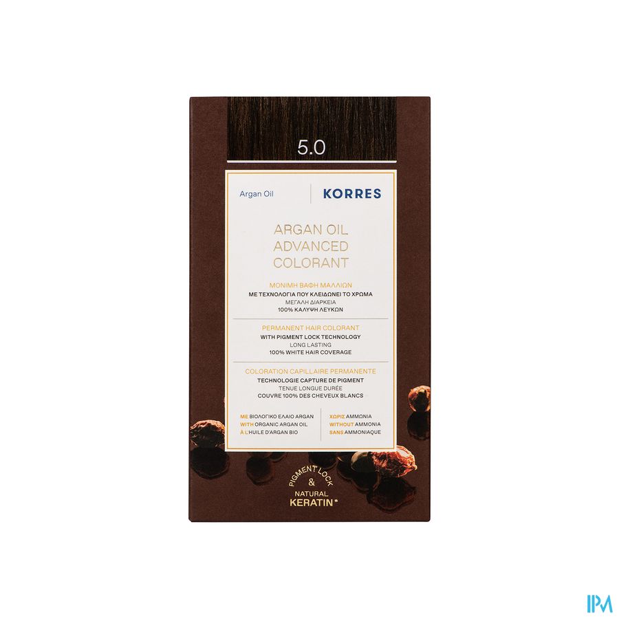 produit KORRES COLOR HLE ARGAN CHAT CLAIR 5.0