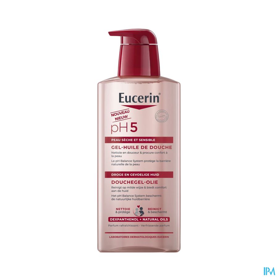 vignette EUCERIN PH5 GEL-HUILE 400ML