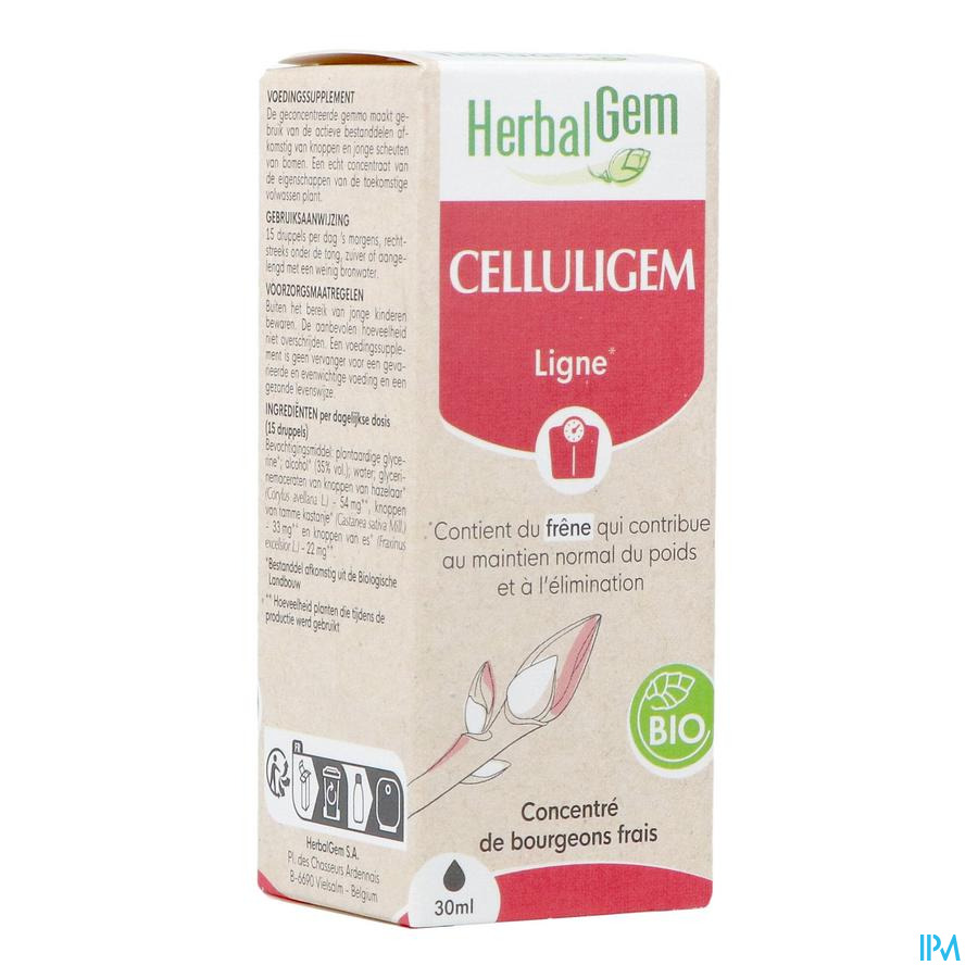 vignette Herbalgem Celluligem Gc05 Ligne Bio 30ml
