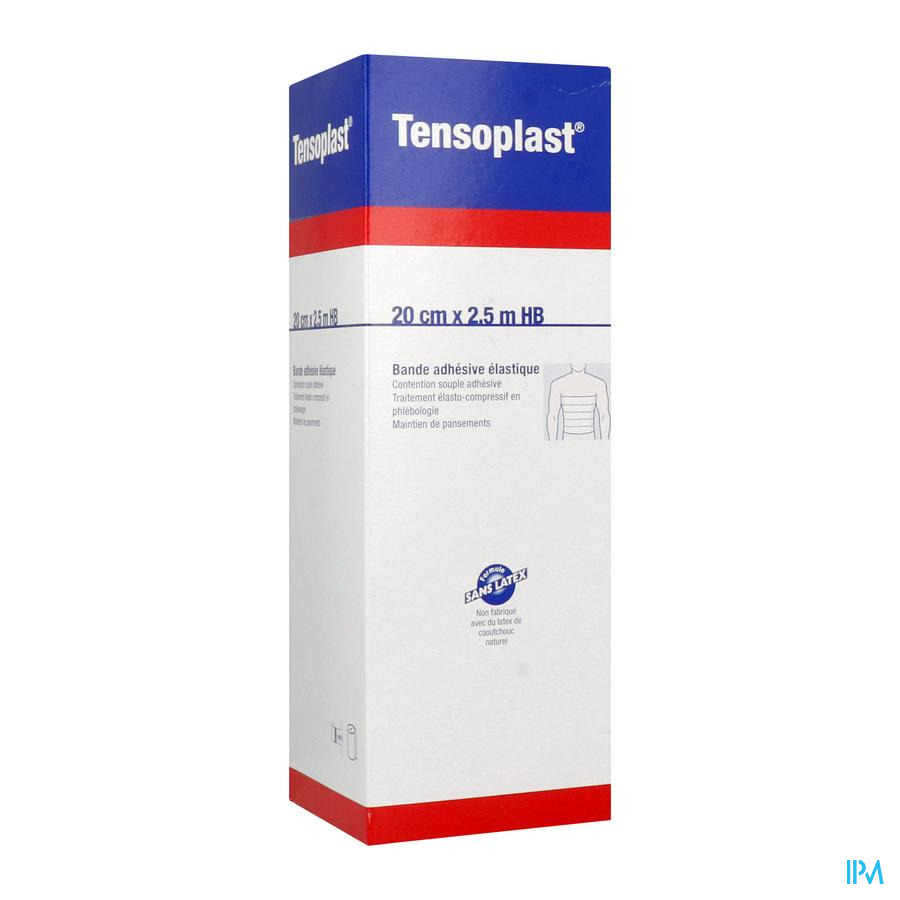 vignette Tensoplast Hb Bande Adhesive 2m5 X 20cm