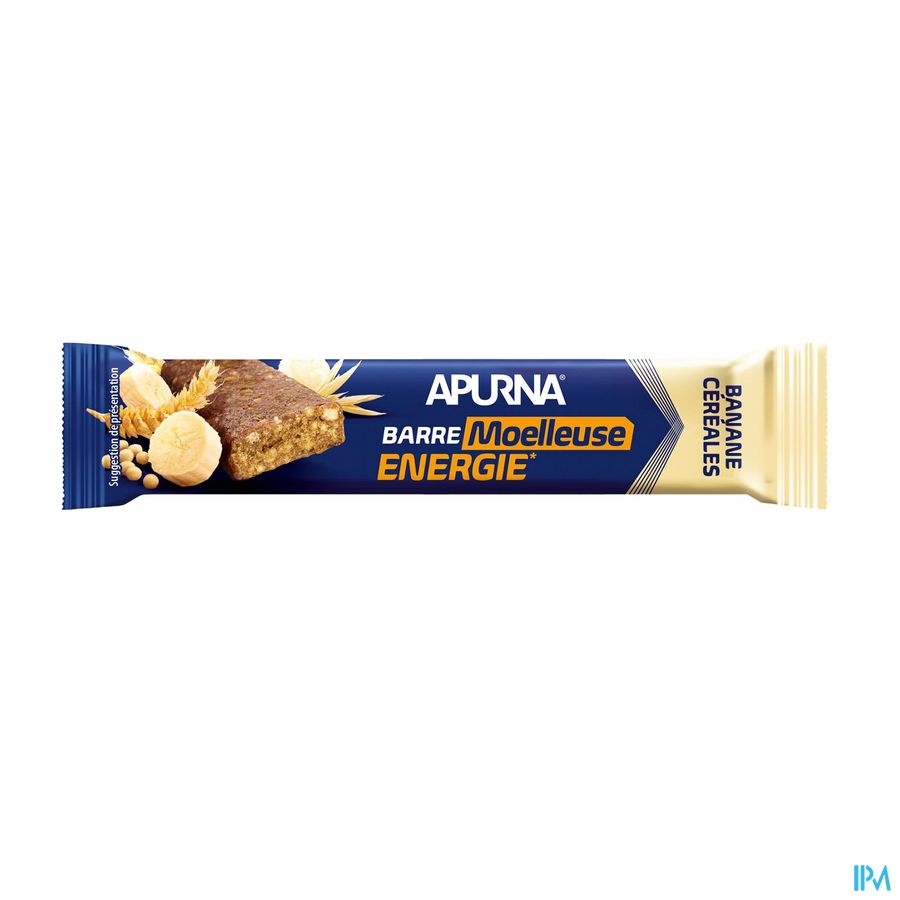 vignette APURNA MOELLEUSE CEREALES BANANE 40G