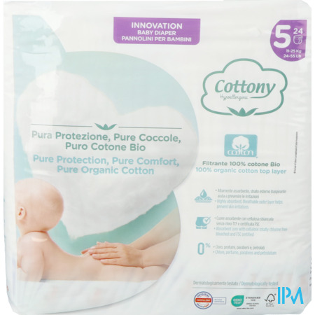 vignette COTTONY COUCHE BB 11-25KG T5 24