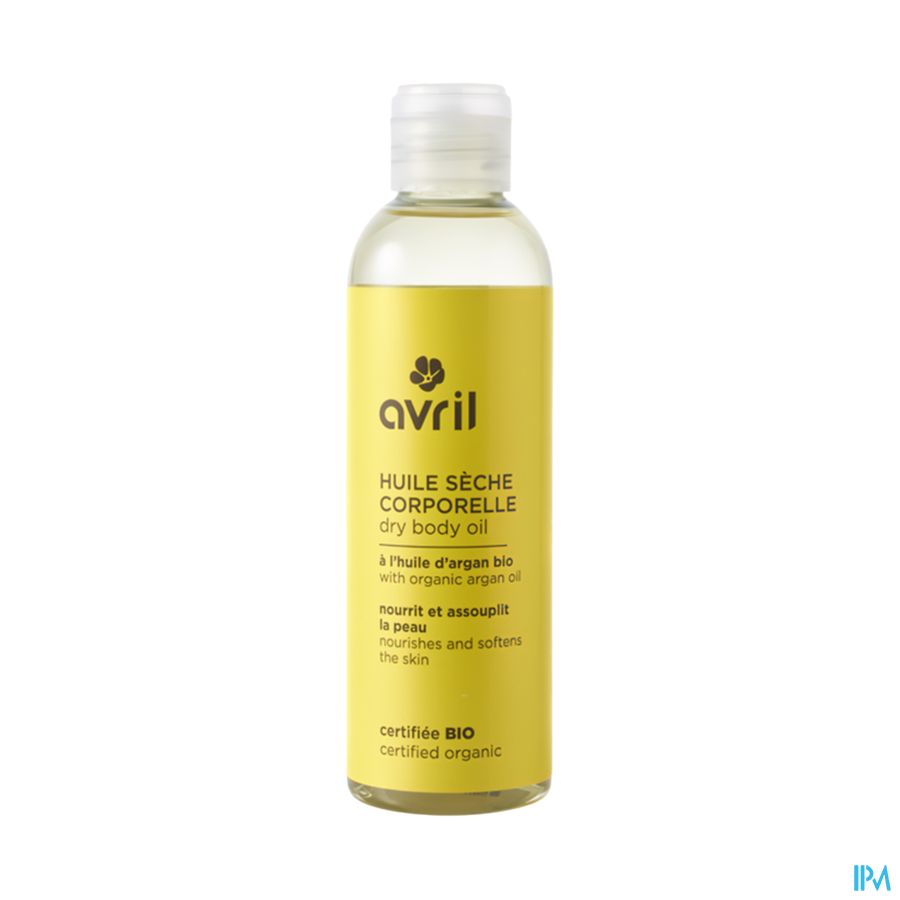 produit AVRIL HUILE SECHE CORPORELLE BIO 200ML