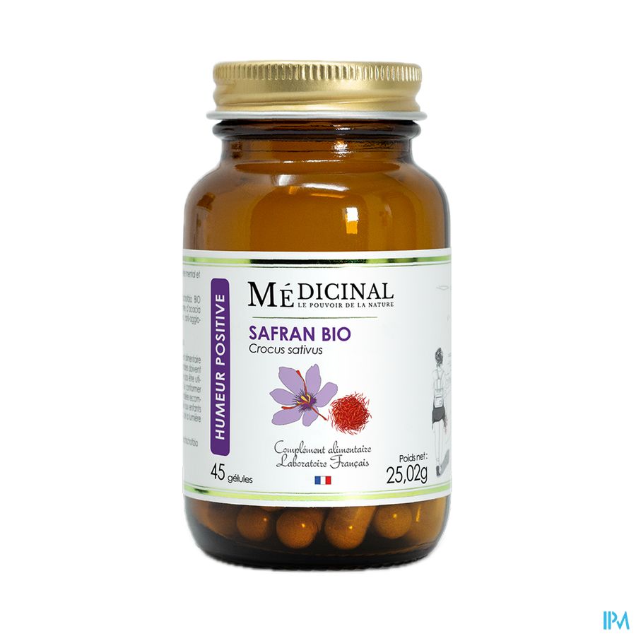 produit SAFRAN BIO 45 GELULES