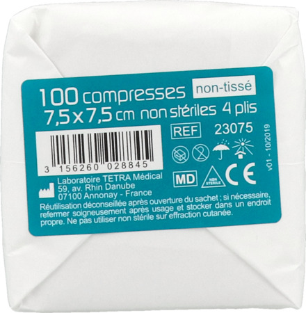 produit TETRA CPRESS NT 7,5CMX7,5CM100