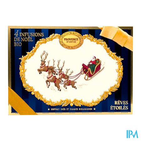 vignette Provence D'antan Coffret Traineau Reves Etoiles Bio 2 Tisane 2 The Sachet 24