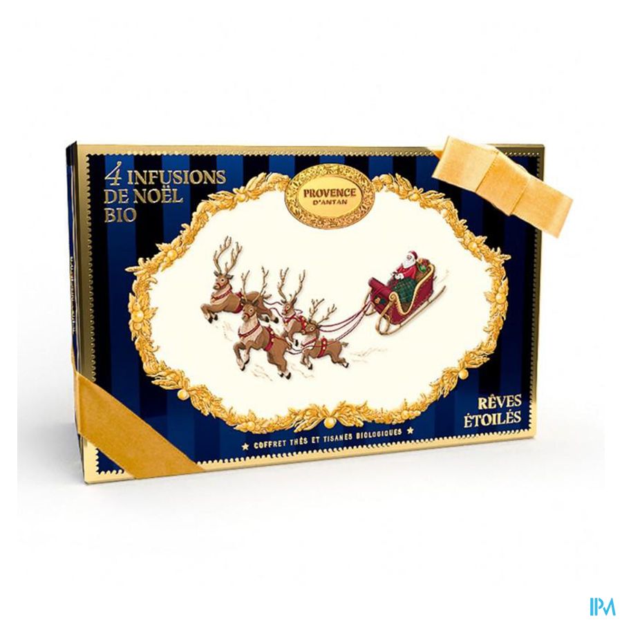 produit Provence D'antan Coffret Traineau Reves Etoiles Bio 2 Tisane 2 The Sachet 24