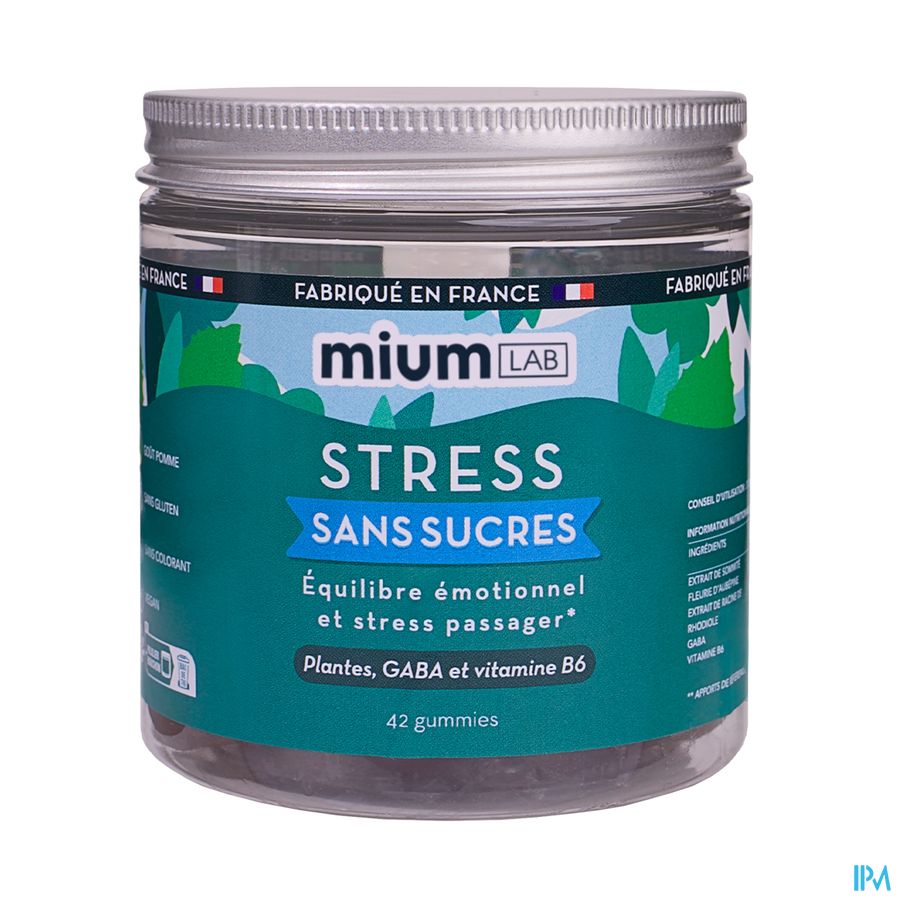 vignette MIUM LAB GUMMIES STRESS S/SUCRE 42
