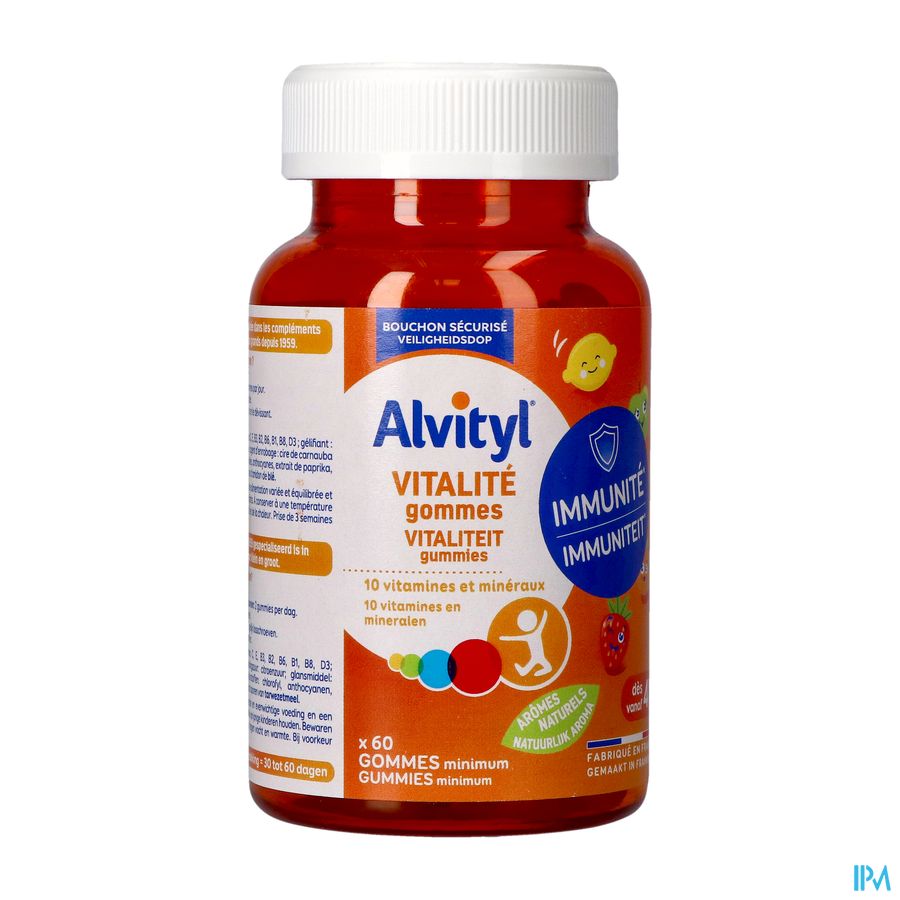 vignette ALVITYL GOMMES VITALITES 60