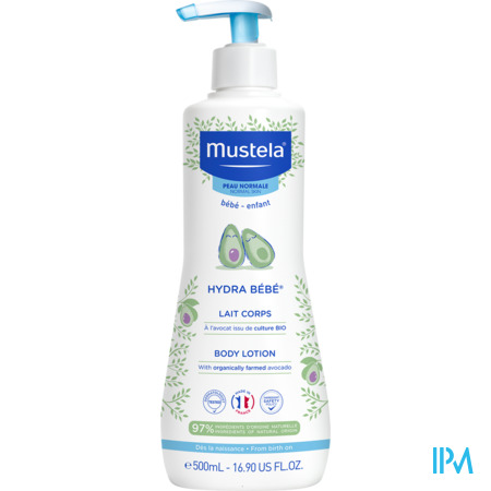 vignette MUSTELA BB HYD BEBE LAIT PN 500ML
