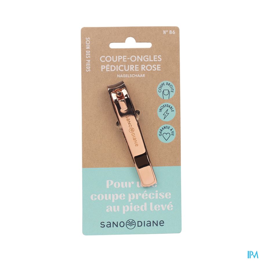 vignette SANODIANE 86 COUPE ONGLES PEDICURE ROSE