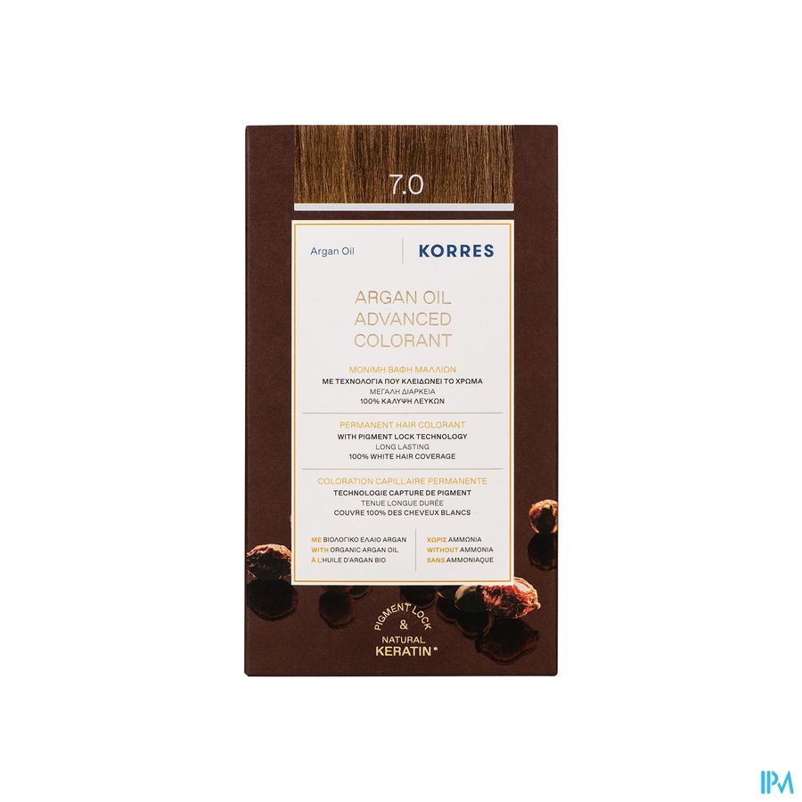 produit KORRES COLOR HLE ARGAN BLOND 7.0