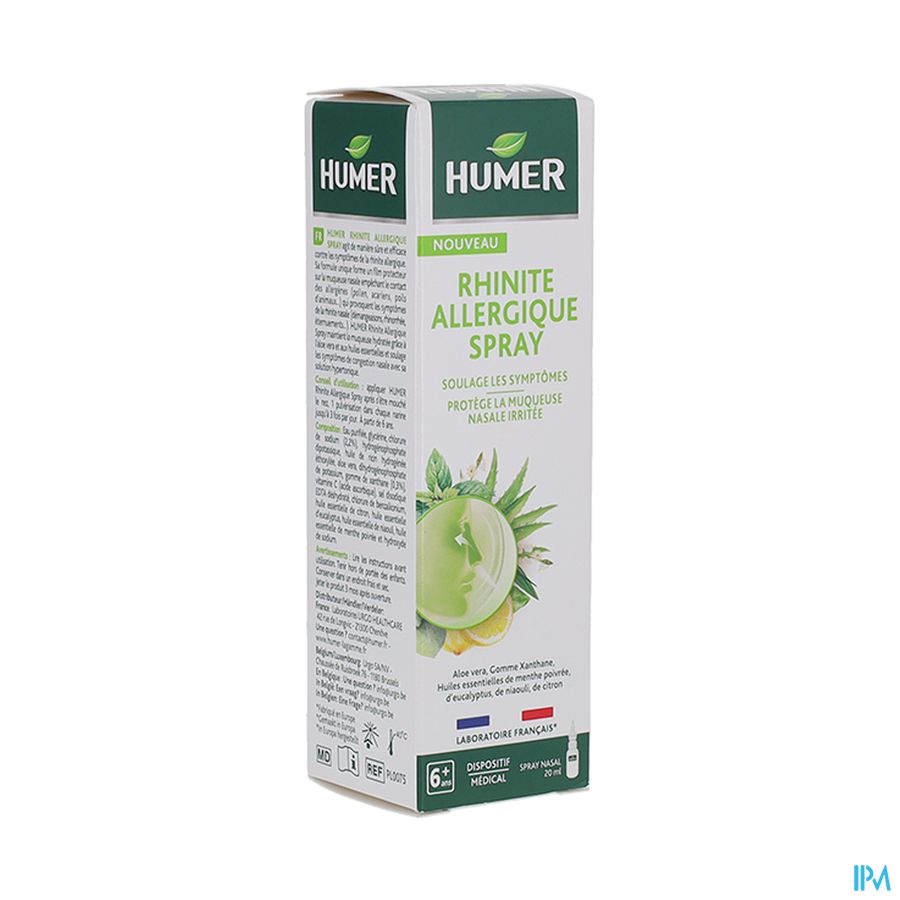 produit HUMER RHINITE ALLERGIQUE SPRAY 20ML