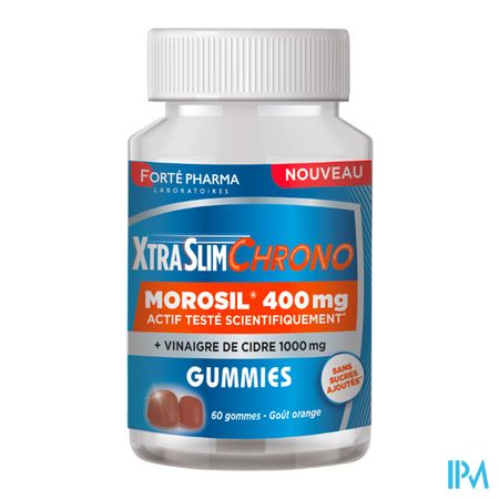 vignette Forte Pharma Xtraslim Chrono Gummies Avec Morosil Gommes 60