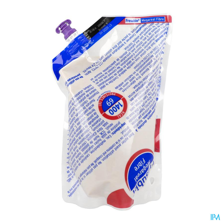 vignette Fresubin Megareal Fibres Aliment Easybag 1000ml