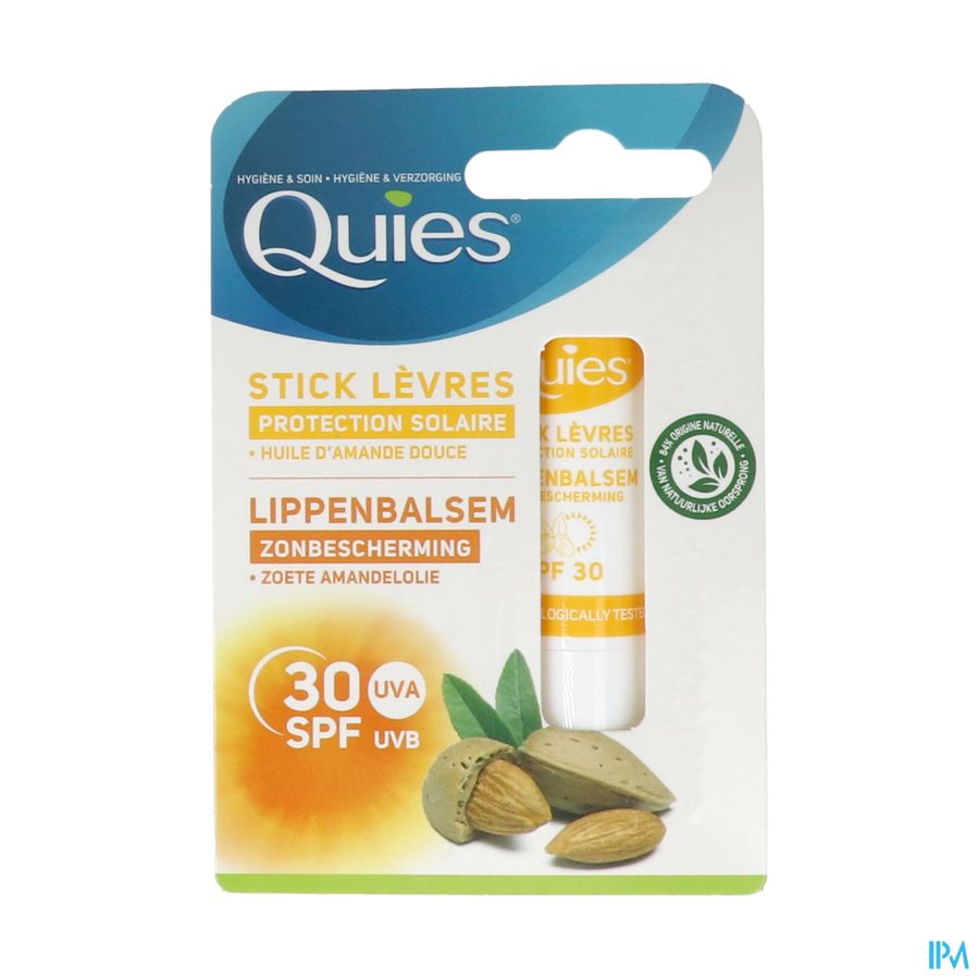 produit QUIES STICKS LEVRES PROTECT SOLAIRE SPF30