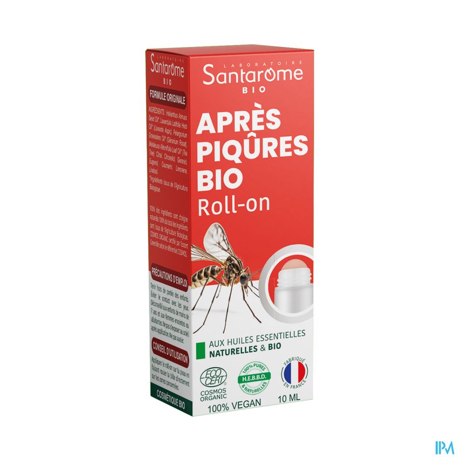 produit SANTAROME ROLL-ON APRES PIQURE BIO 10ML