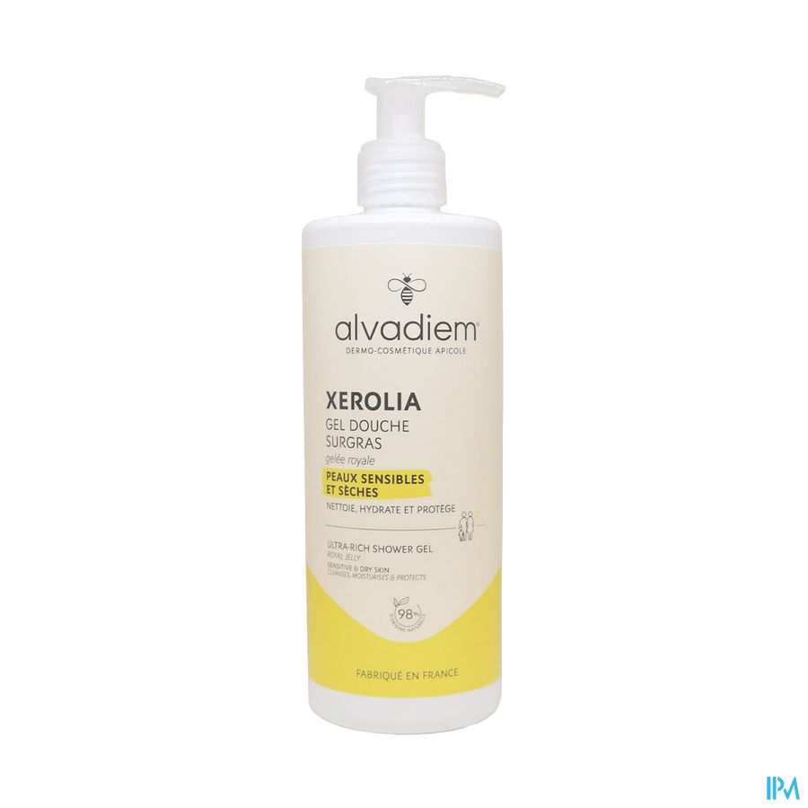 produit ALVADIEM XEROLIA GEL DOUCHE 400ML