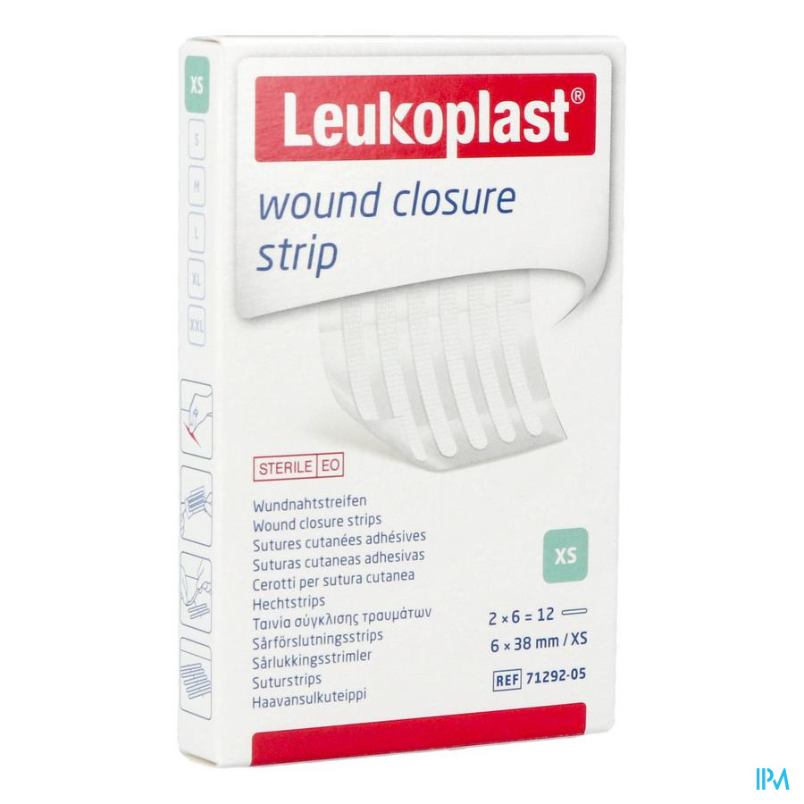 produit LEUKOPLAST WOUND CLOSURE STRIP 6MMX38MM 2