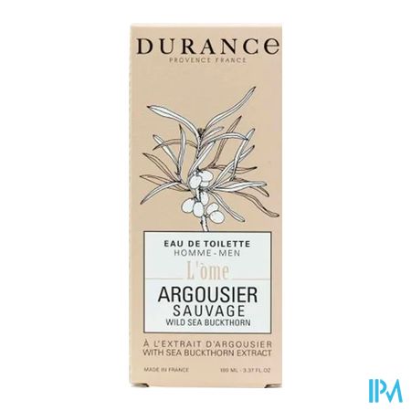 vignette Durance Eau De Toilette Argousier Sauvage Vaporisateur 100ml
