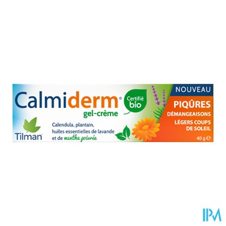 vignette Tilman Calmiderm Gel Creme Piqures Demangeaisons Certifie Bio 40g
