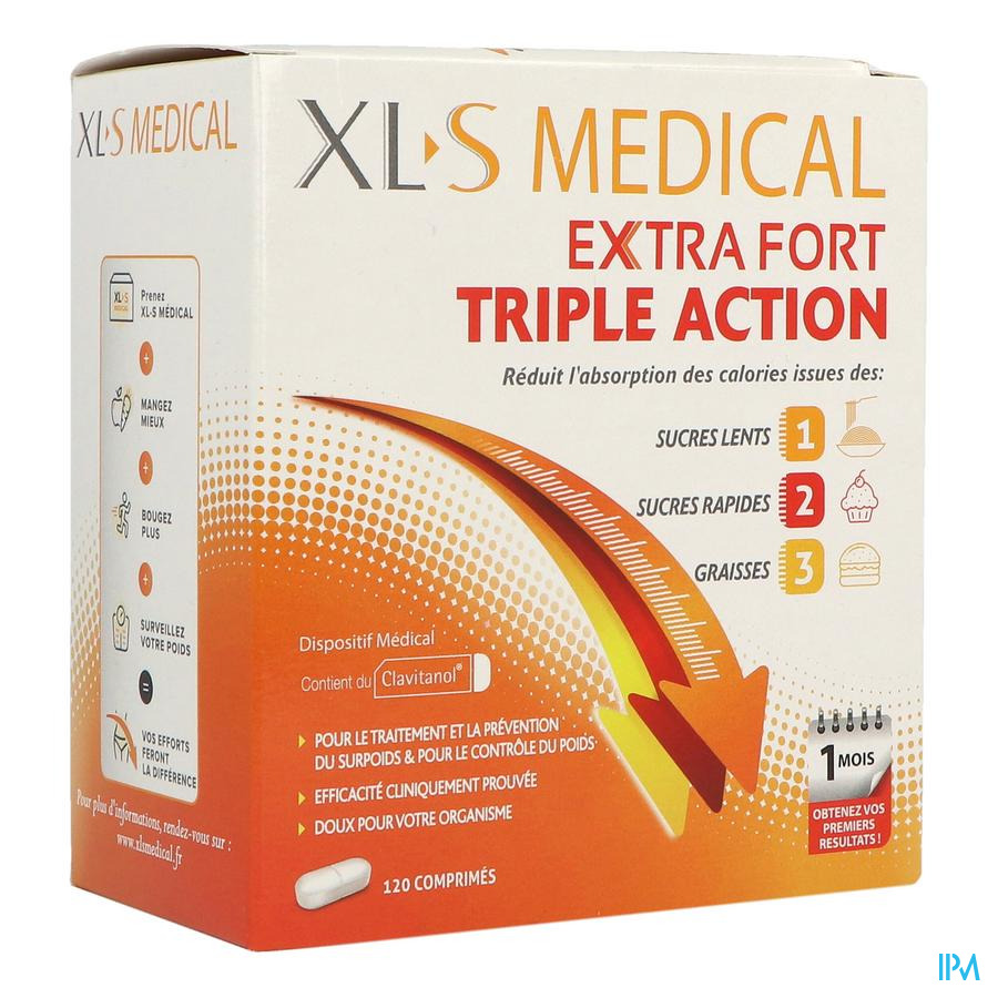 produit Xls Medical Extra Fort Comprime 120