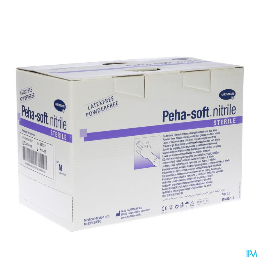 vignette Hartmann Peha Soft Nitrile Gant M 100