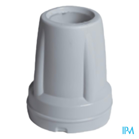vignette Herdegen Embout De Canne Gris Souple Pvc M1 18/40mm