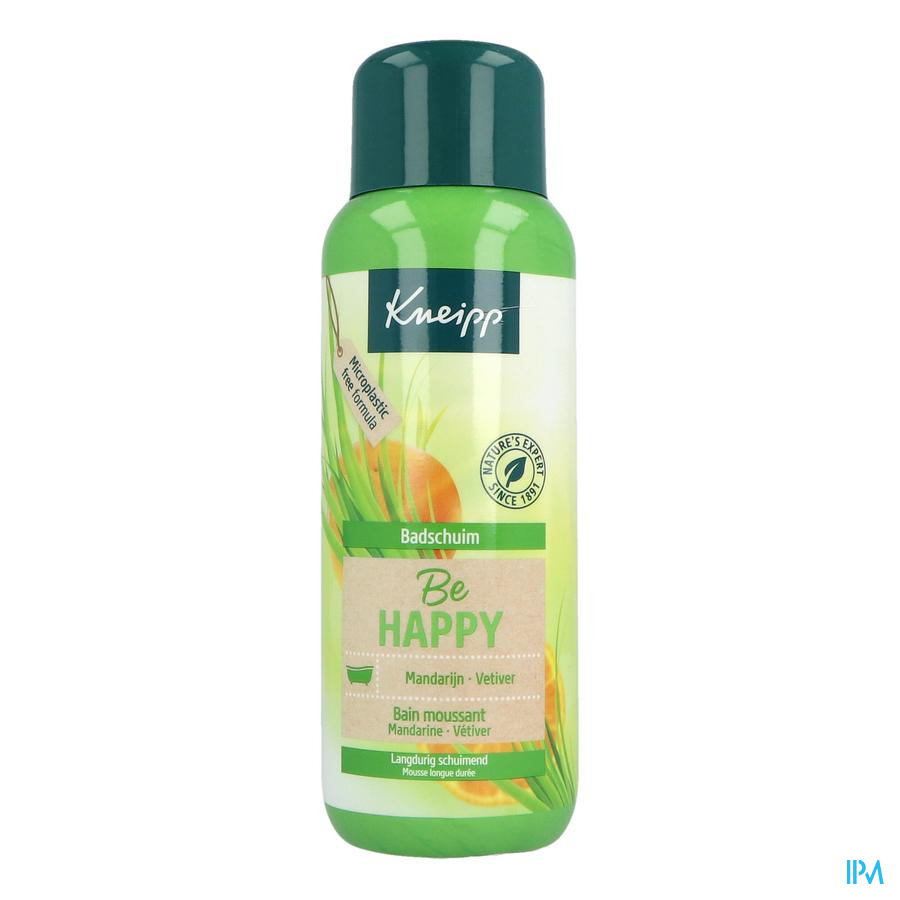 vignette Kneipp Bain Moussant Mandarine Vetiver Be Happy 400ml